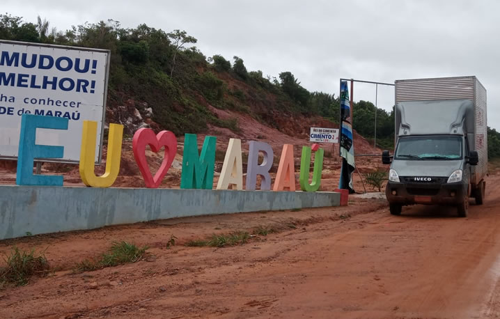 Mudança para Maraú